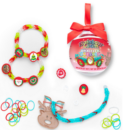 Rainbow Loom: Bracelet Button Ornament Kit - Ages 7+