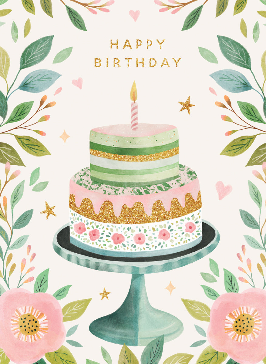 GC: Happy Birthday - Pretty Cake