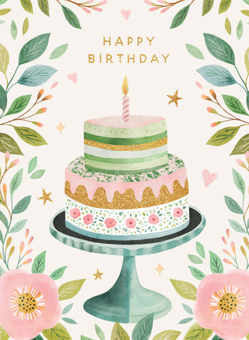 GC: Happy Birthday - Pretty Cake
