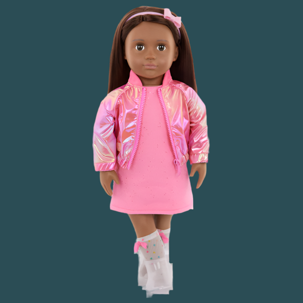 OG: 18" Doll Outfit Deluxe: Splash of Pink - Ages 3+