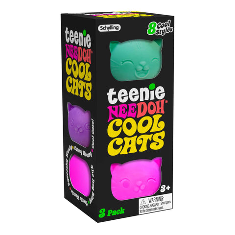Loot: Teenie Cool Cats Nee Doh - Ages 3+