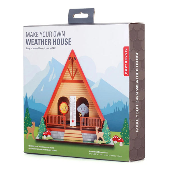 Kikkerland Make Your Own Weather House