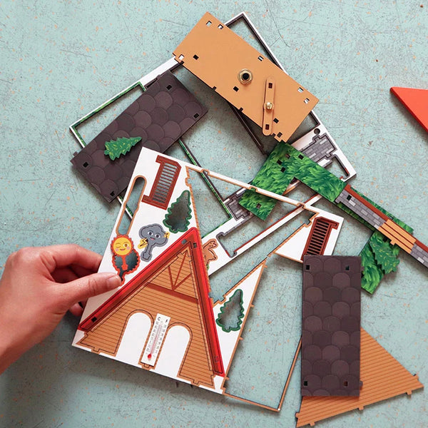 Kikkerland Make Your Own Weather House