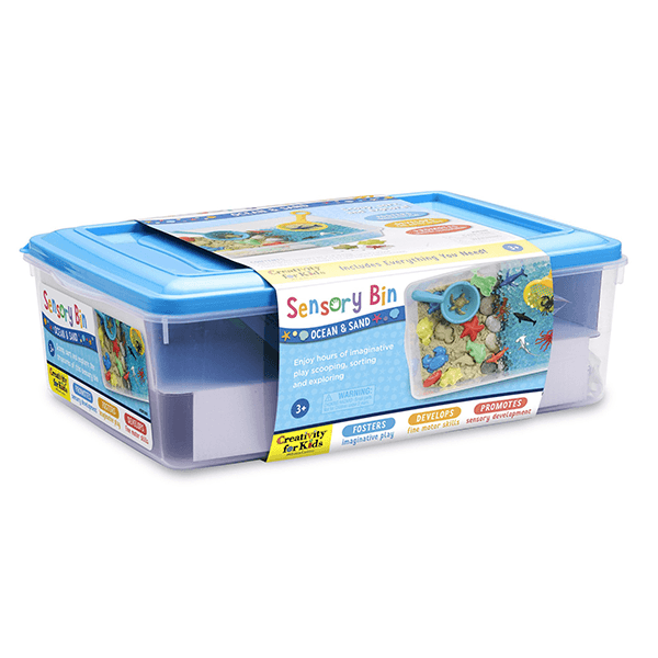 Creativity for Kids: Sensory Bin Beach - Ages 3+