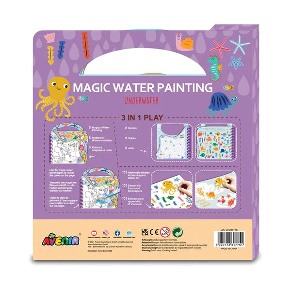 Magic Water Painting Underwater Ages 3 Playful Minds