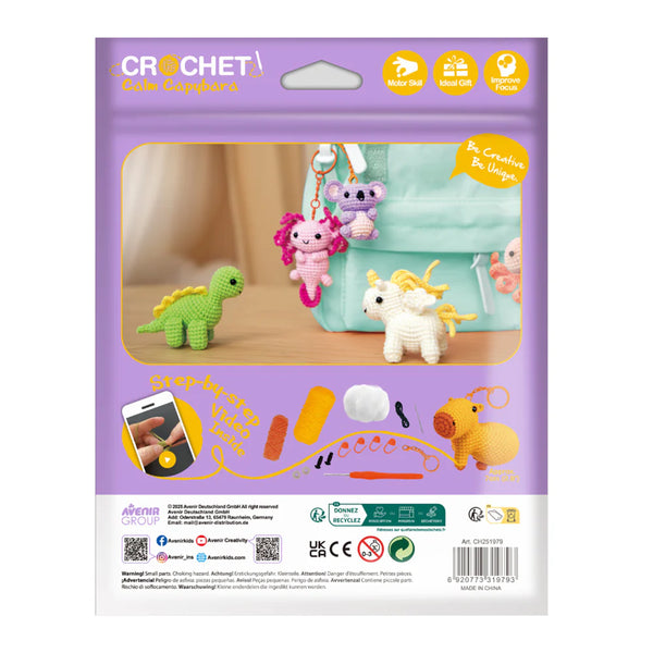 Crochet Calm Capybara Craft Kit