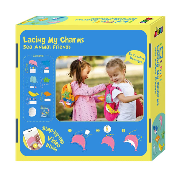 Lacing My Charms - Sea Animal Friends
