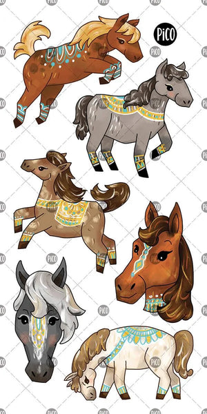 PiCO Temporary Tattoo Sheet - Ages 3+