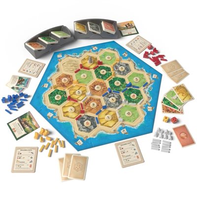 Games: Catan 6th Edition (Spiel des Jahres Winner!) - Ages 10+