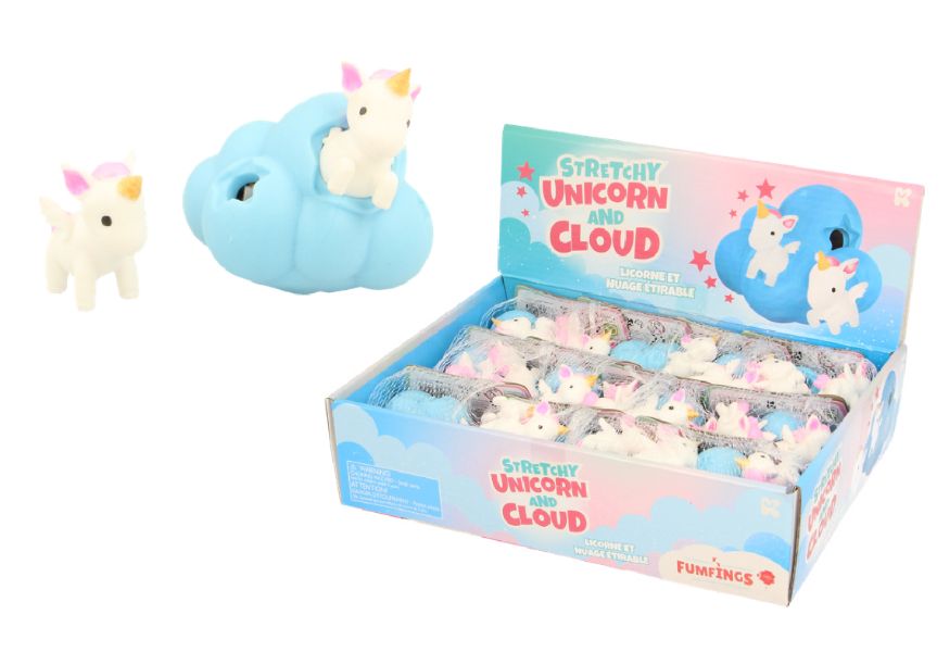 Loot: Stretchy Unicorn & Rainbow Cloud - Ages 3+