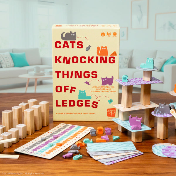 Game: Cats Knocking Things Off Ledges - Ages 10+