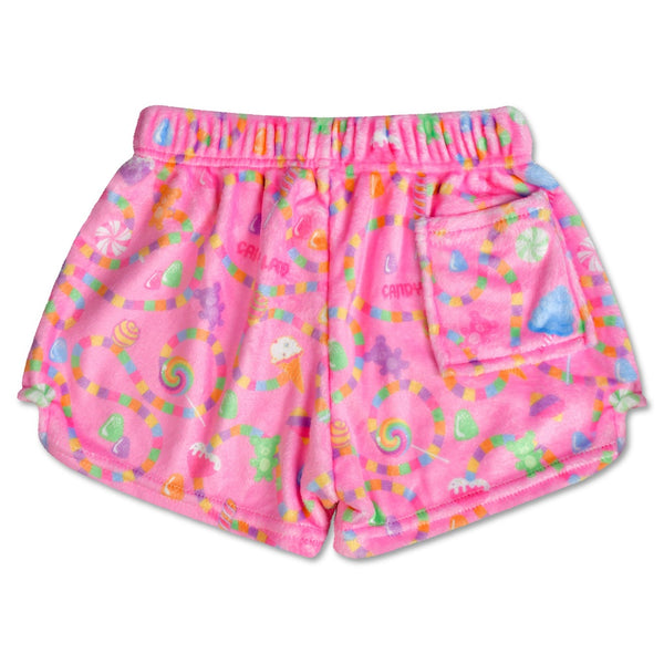 Candy Land Sugar Trail Plush Pajama Shorts - Multiple Sizes