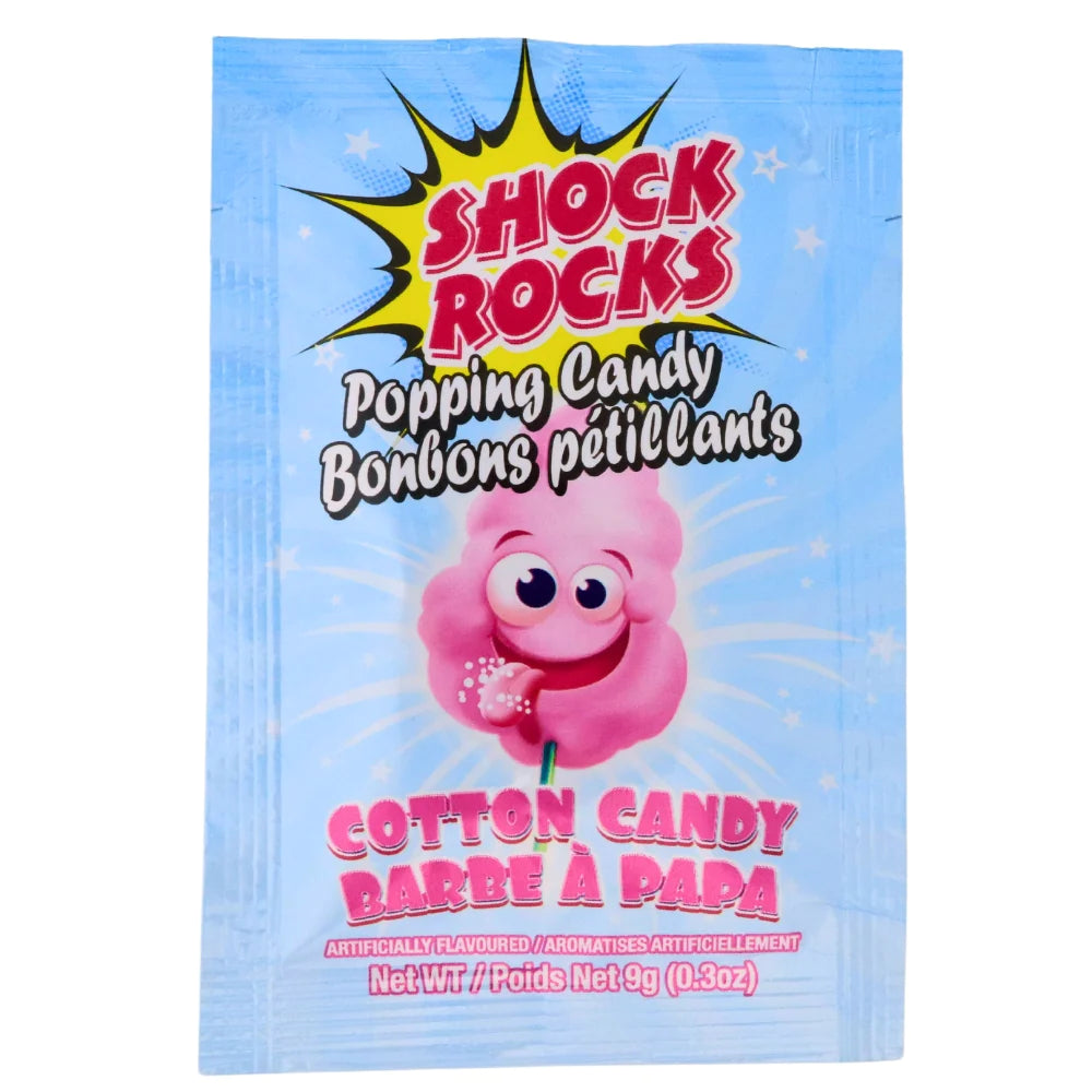 Shock Rocks Popping Candy: Cotton Candy - Ages 4+