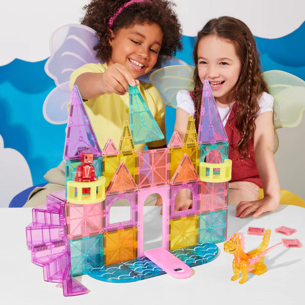 Magna-Tiles Castle 48 Piece Deluxe Set