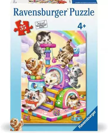 35 Piece Puzzle: Playful Purr Babies - Age 4+