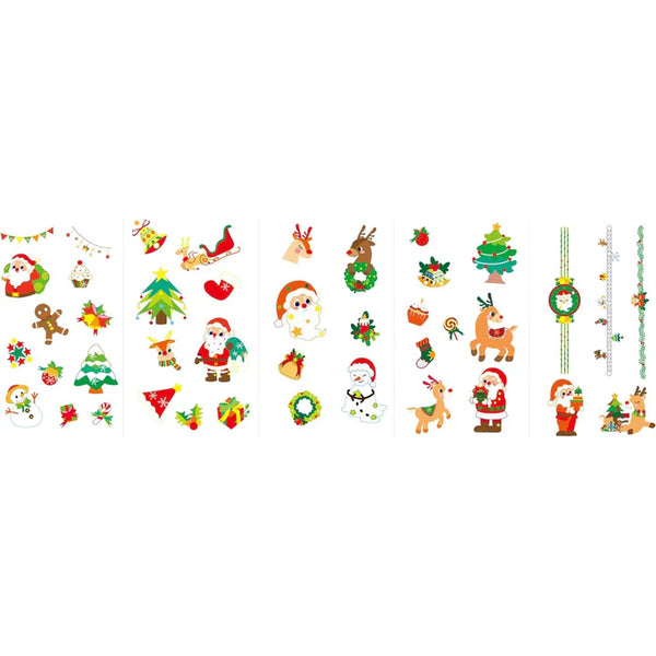 Nail Stickers and Tattoos: Christmas - Ages 3+