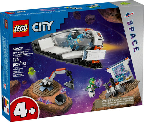 Lego: City Spaceship and Asteroid Discovery - Ages 4+