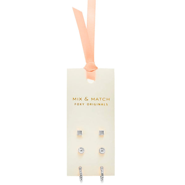 Earrings: Coco Mix & Match - Gold or Silver
