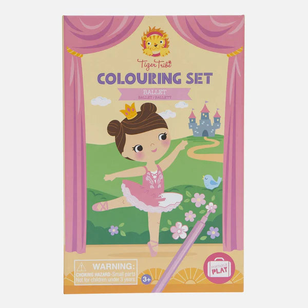 TT: Colouring Set Ballet - Ages 3+