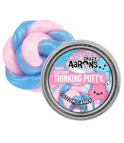 Loot: Thinking Putty 2" Mini Tin Cotton Candy - Ages 3+