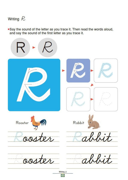 My Book of Cursive Writing Letters - Ages 6+