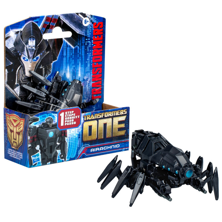 Transformers: One 1-Step Cog Changer Airachnid Action Figure - Ages 6+