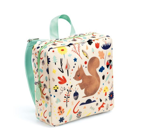 Djeco: School Bag / Squirrel - Ages 3+