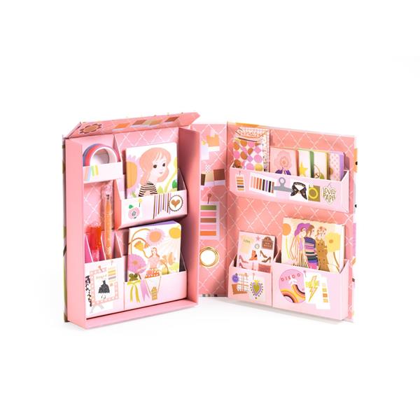 Djeco: Stationery Cabinet - Tinou Case - Ages 8+