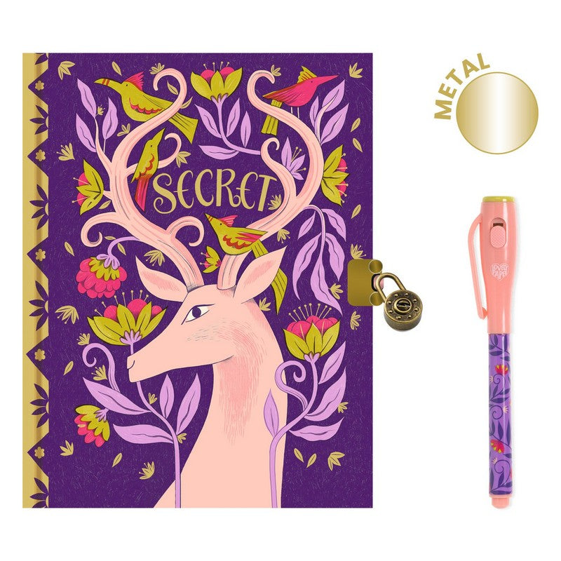 Djeco: Secret Notebook - Melissa - Ages 5+