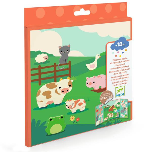 Stickers Farm Animals - Djeco