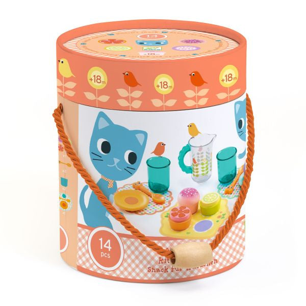 Djeco: Kitten's Snack - Ages 18mths+