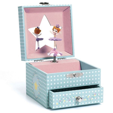 Djeco: Music Box - Delicate Ballerina - Ages 4+