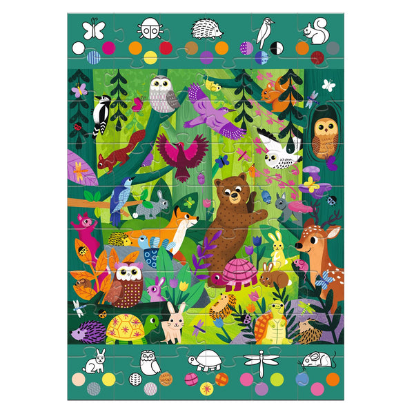 54pc Puzzle: Giant Puzzle / Observation Forest - Ages 5+