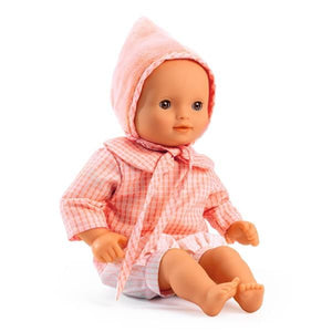 Pomea: Baby Doll 12.6" Rose - Ages 18mths+