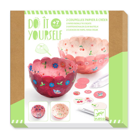 DIY / In the Air: Paper Bowls to Create - Ages 7+
