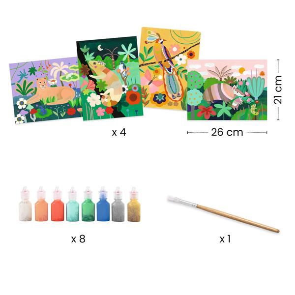 3D Painting / Tropical Forest - Ages 7+
