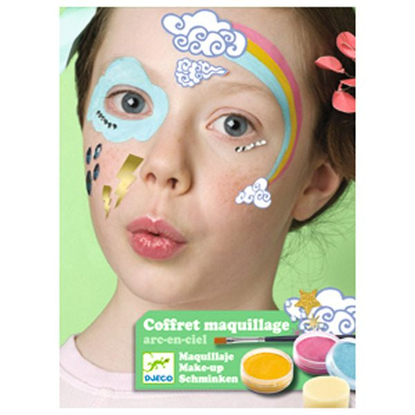 Djeco: Make-up set - Rainbow - Ages 3+