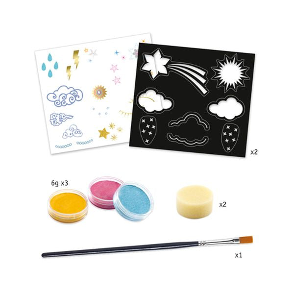 Djeco: Make-up set - Rainbow - Ages 3+