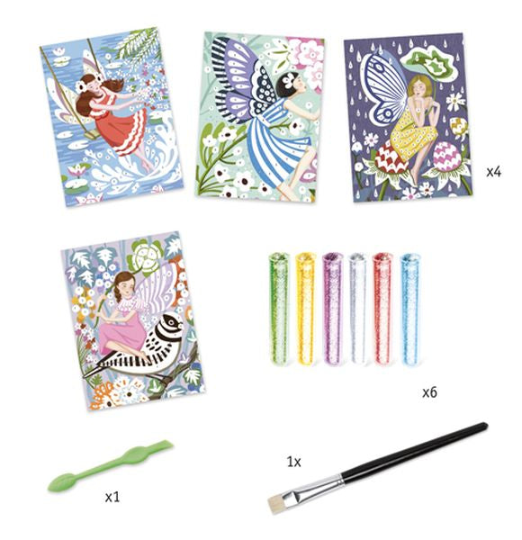 Glitter Boards - The gentle life of fairies - Djeco
