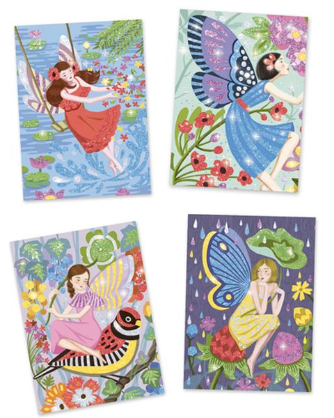 Glitter Boards - The gentle life of fairies - Djeco