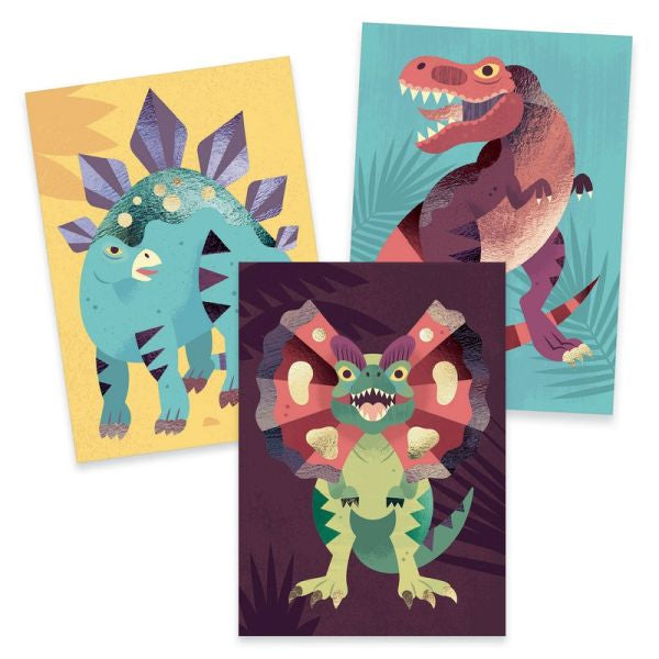 Djeco: Foil Pictures / Jurassic - Ages 6+