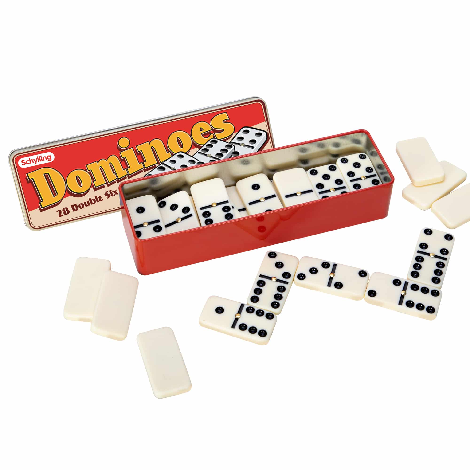 SCHY: Double Six Dominoes - Ages 5+