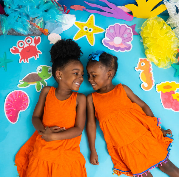 Glo Pals: Guppy Grips Glow-in-the-dark Non-slip Bathtub Stickies - Ages 18mths+