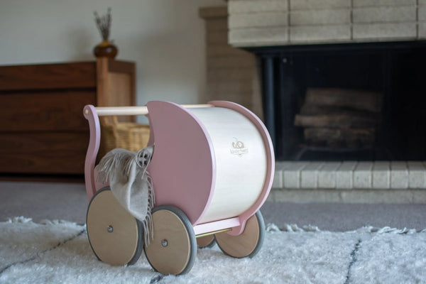 Kinderfeets: Pram Walker Rose - 12mths+
