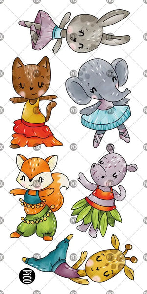 PiCO Temporary Tattoo Sheet - Ages 3+