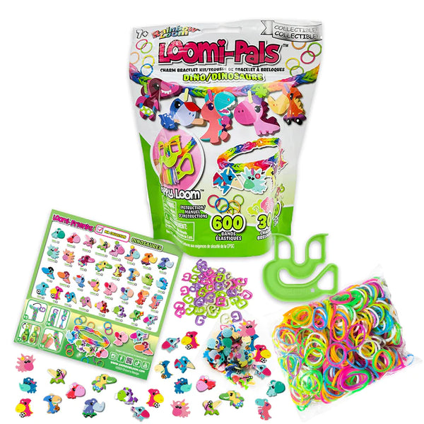 Loomi-Pals Collectible Charm Bracelet Kit: Dino - Ages 7+