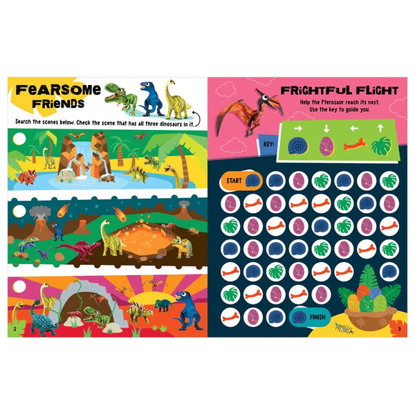 AB: Dinosaur Activity Book - Age 4+