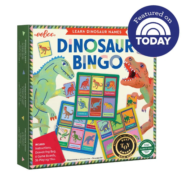 eeBoo Dinosaur Bingo