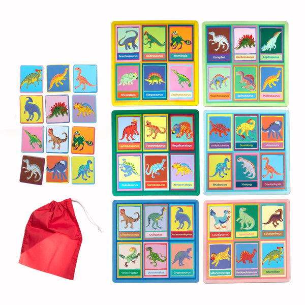 eeBoo Dinosaur Bingo