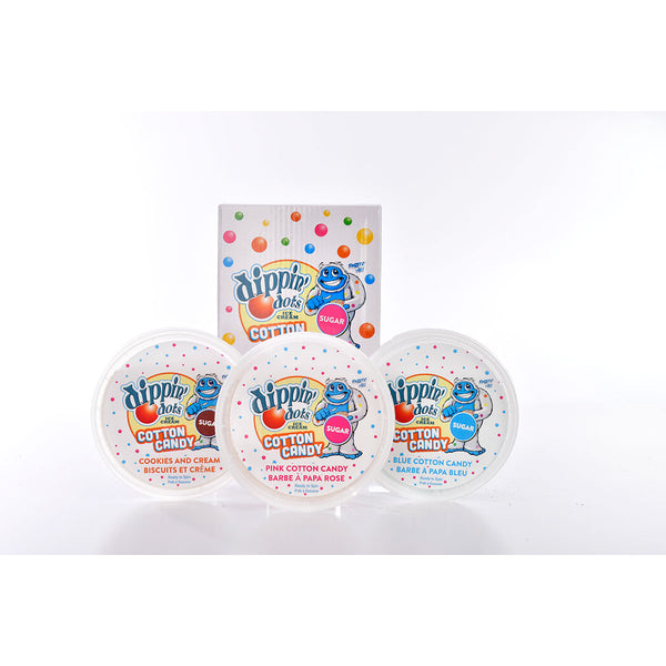 IS: Dippin' Dots Cotton Candy Floss - 3 Flavours